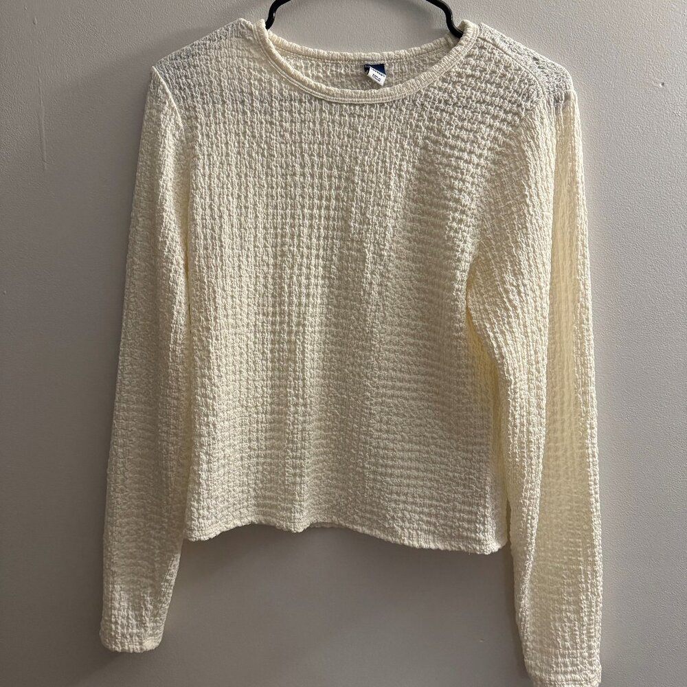 Old Navy - Fitted Textured Top